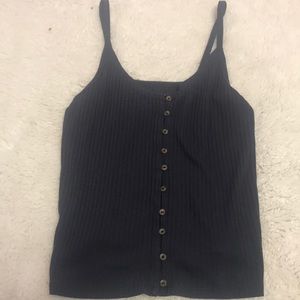 Dark blue tank top